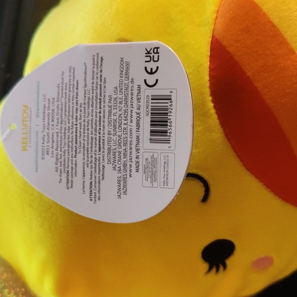 8" Sunny the Bee (Pride) Squishmallow - Picture 3 of 3